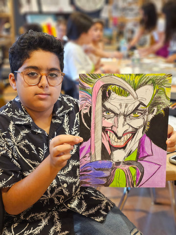 Kids Comic Art