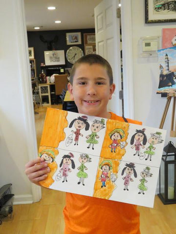 Kids Comic Art