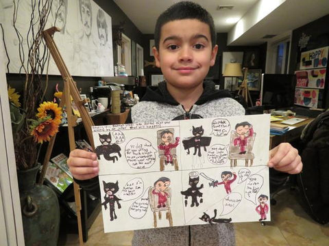Kids Comic Art
