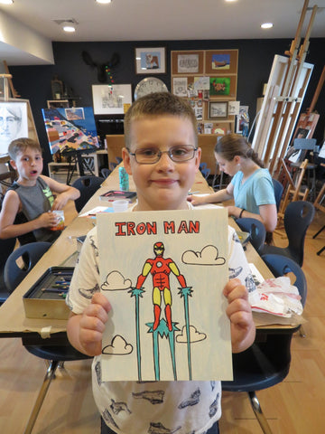 Kids Comic Art