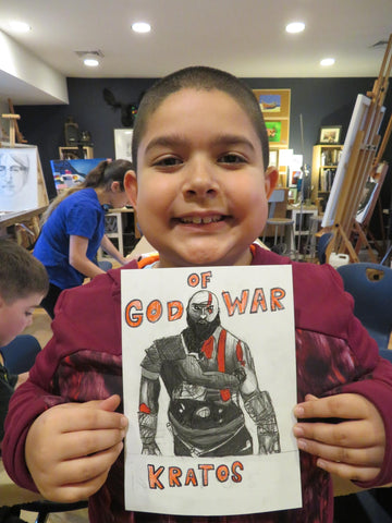 Kids Comic Art