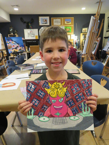 Kids Comic Art