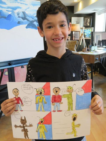 Kids Comic Art
