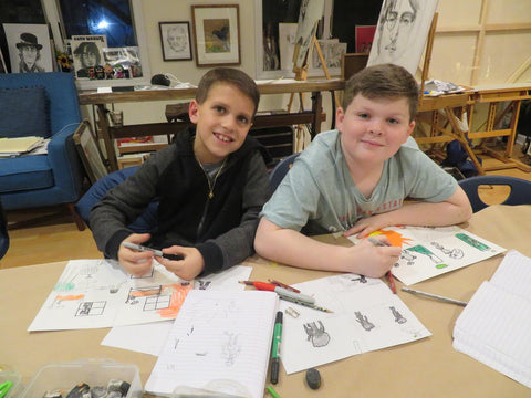 Kids Comic Art