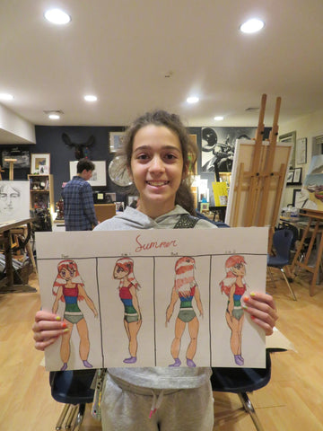 Kids Comic Art