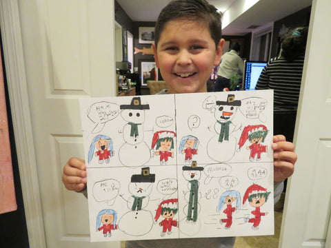 Kids Comic Art