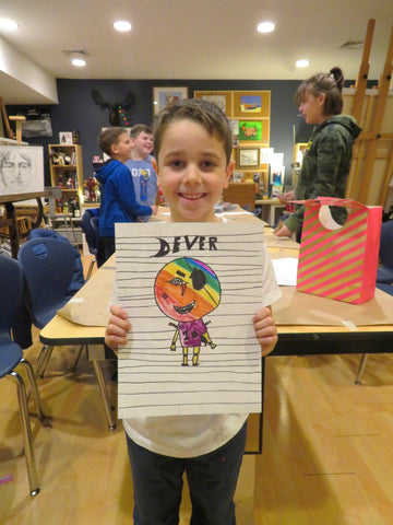 Kids Comic Art