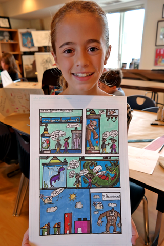 Kids Comic Art