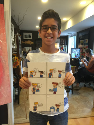 Kids Comic Art