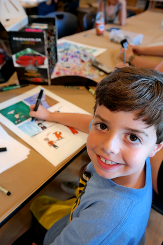 Kids Comic Art