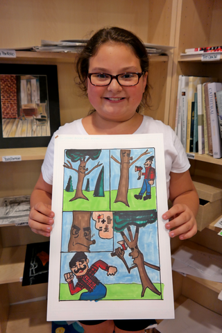 Kids Comic Art