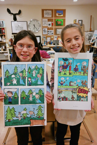 Kids Comic Art