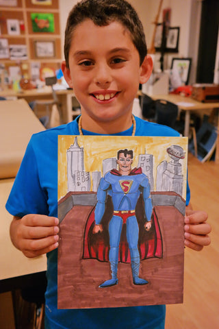 Kids Comic Art