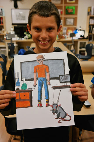 Kids Comic Art