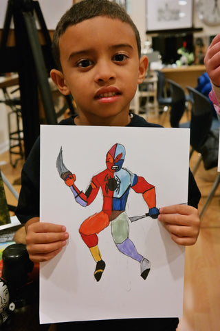 Kids Comic Art