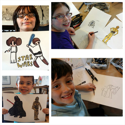 Kids Comic Art