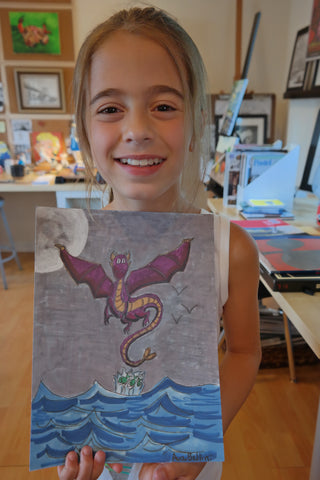 Kids Comic Art