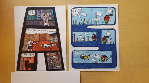 Kids Comic Art
