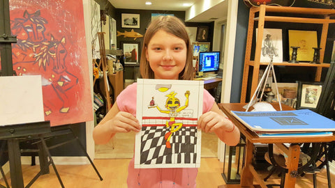 Kids Comic Art