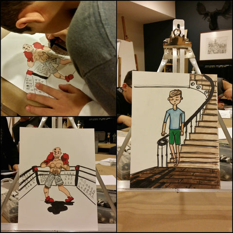 Kids Comic Art