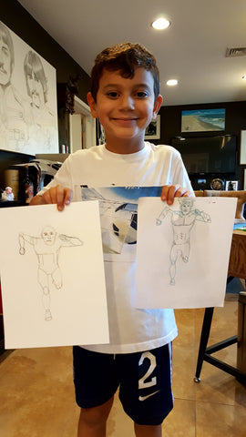 Kids Comic Art
