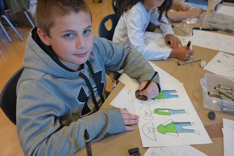 Kids Comic Art