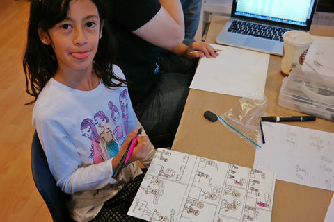 Kids Comic Art