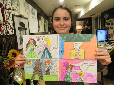 Kids Comic Art