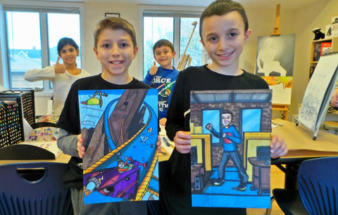 Kids Comic Art